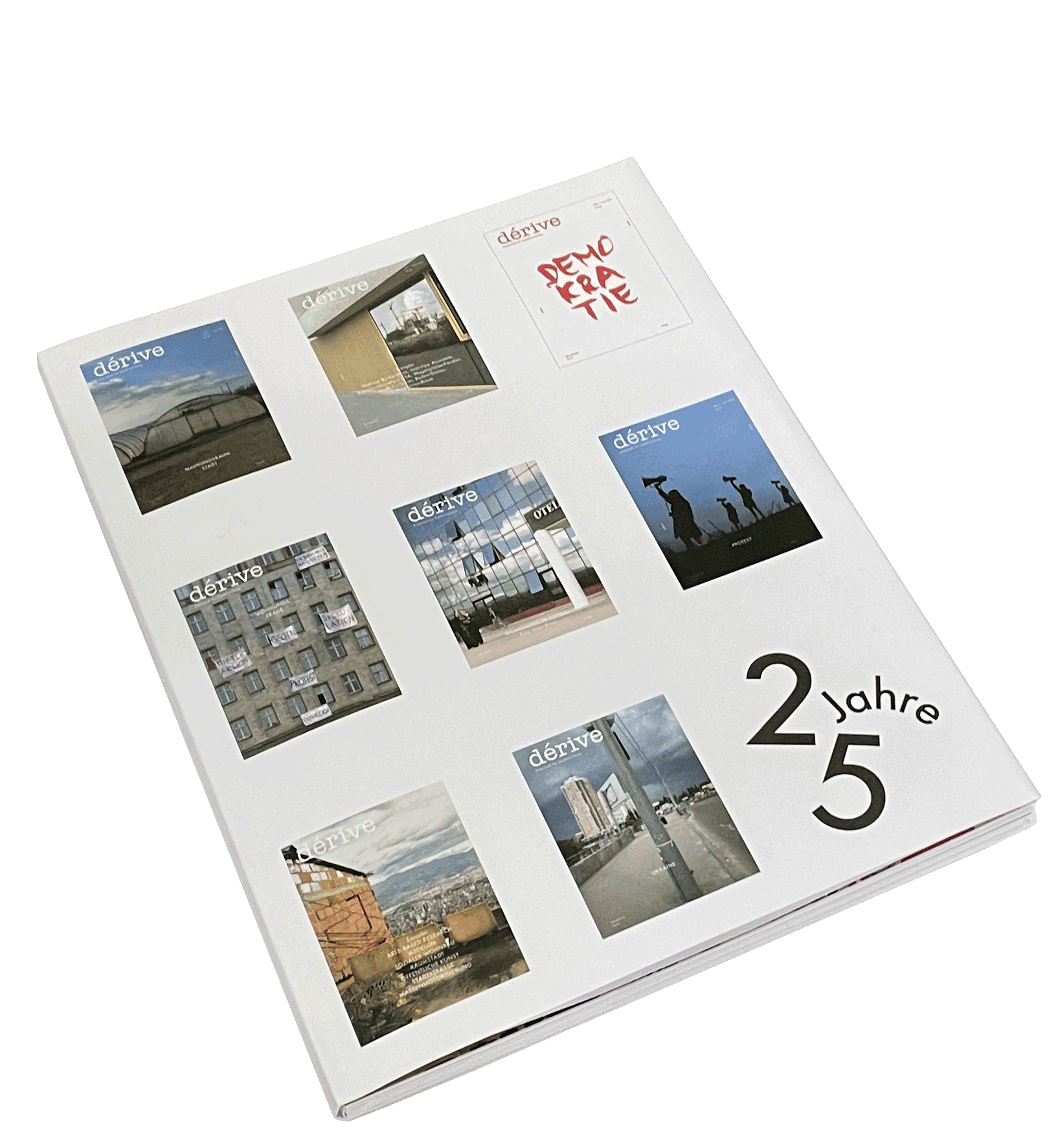 Jubiläumsausgaben 25 Jahre dérive