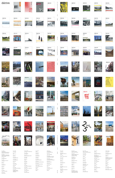 Jubiläumsausgaben 25 Jahre dérive