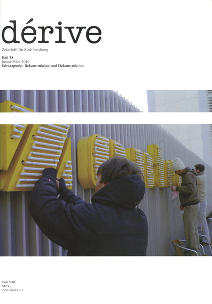 Rekonstruktion und Dekonstruktion / Heft 38 (1/2003)