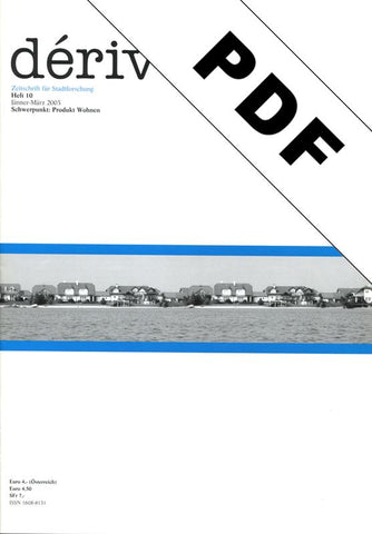 Produkt Wohnen (PDF) / Heft 10 (1/2003)